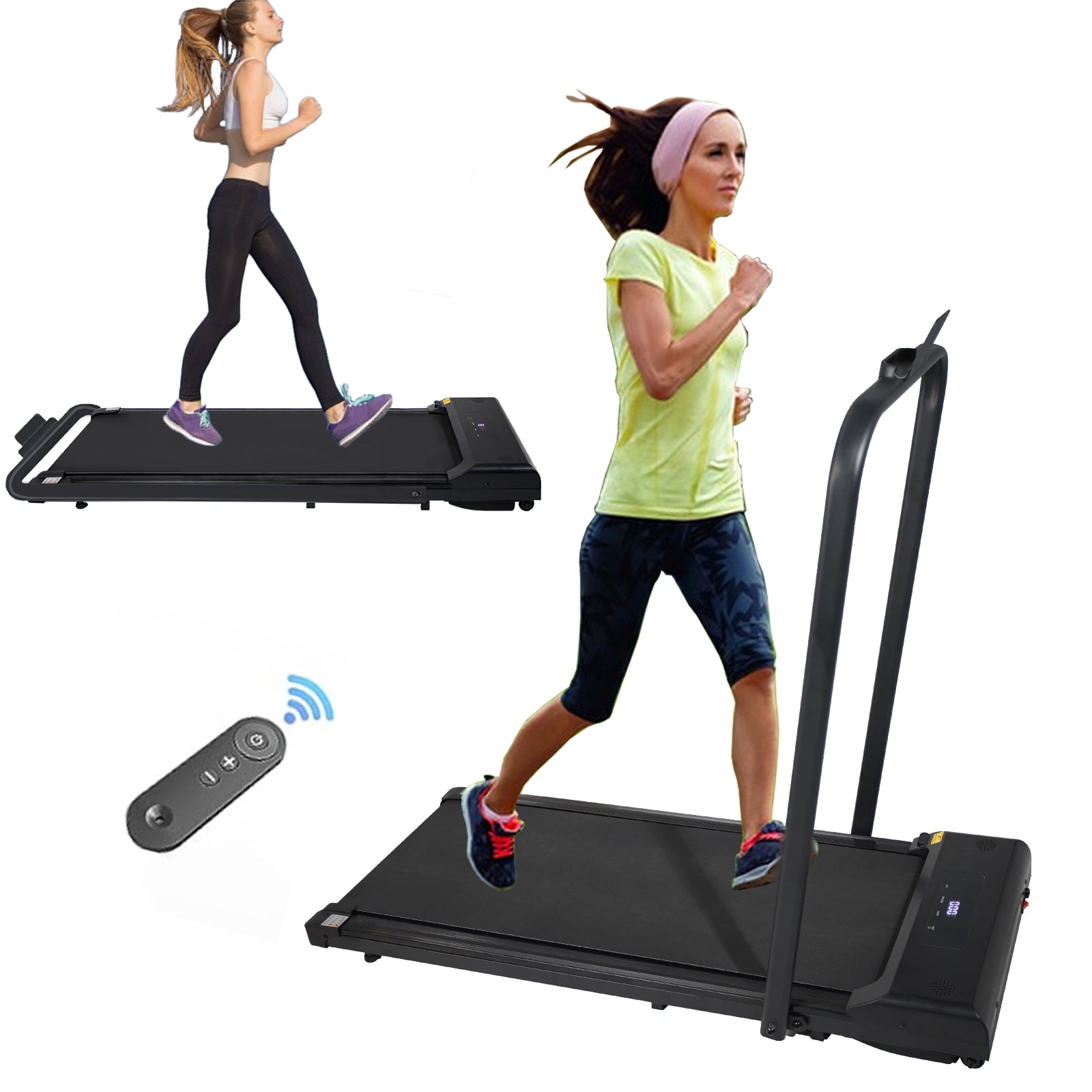 2-in-1 Folding Under Desk Walking Pad