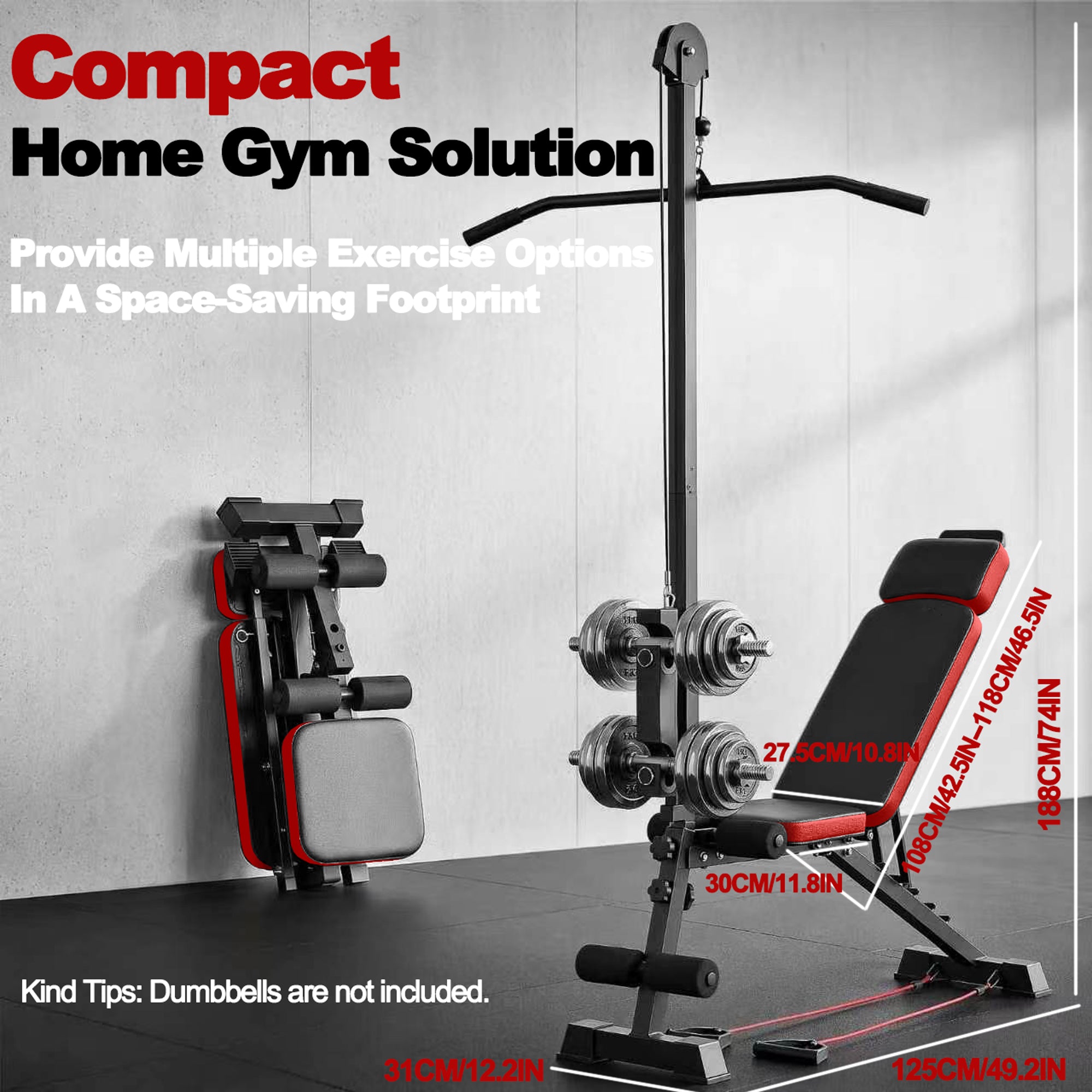 Multi-Functional Adjustable Weight Bench
