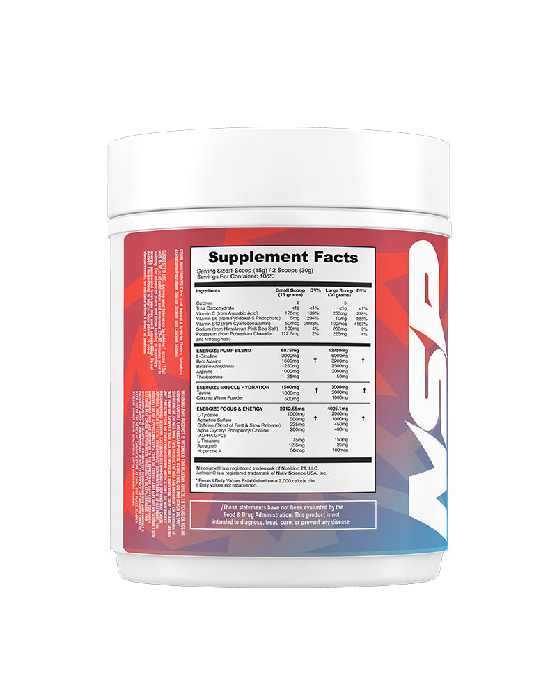 Complete Pre-Workout & Pump Blend