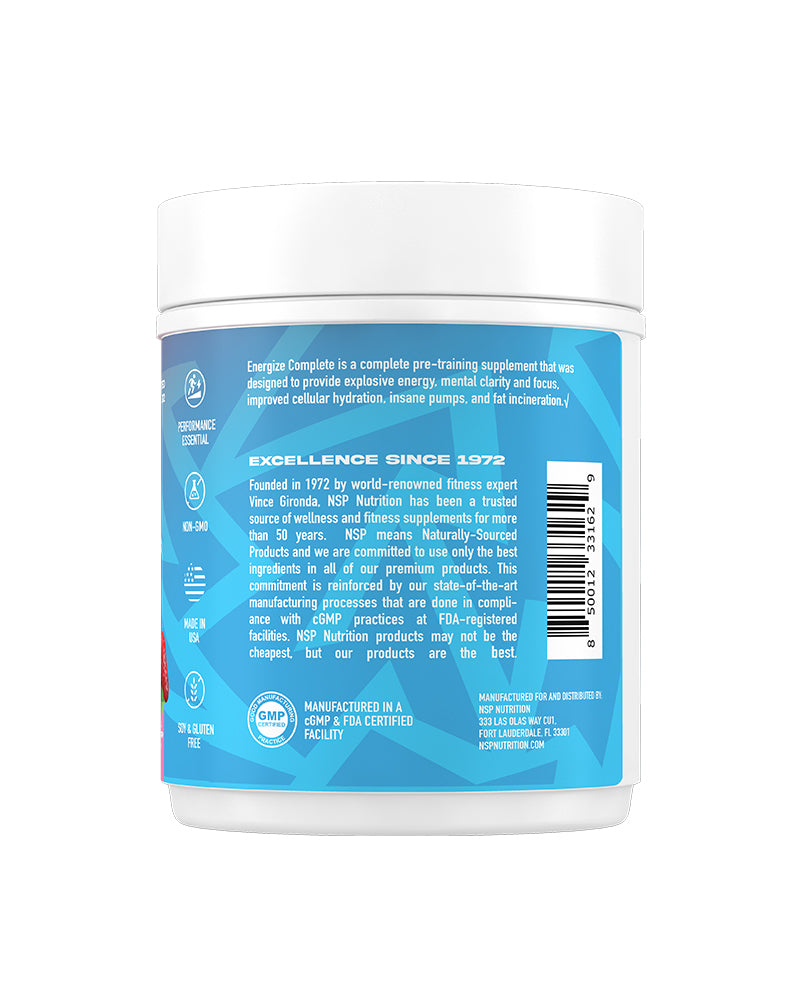 Complete Pre-Workout & Pump Blend