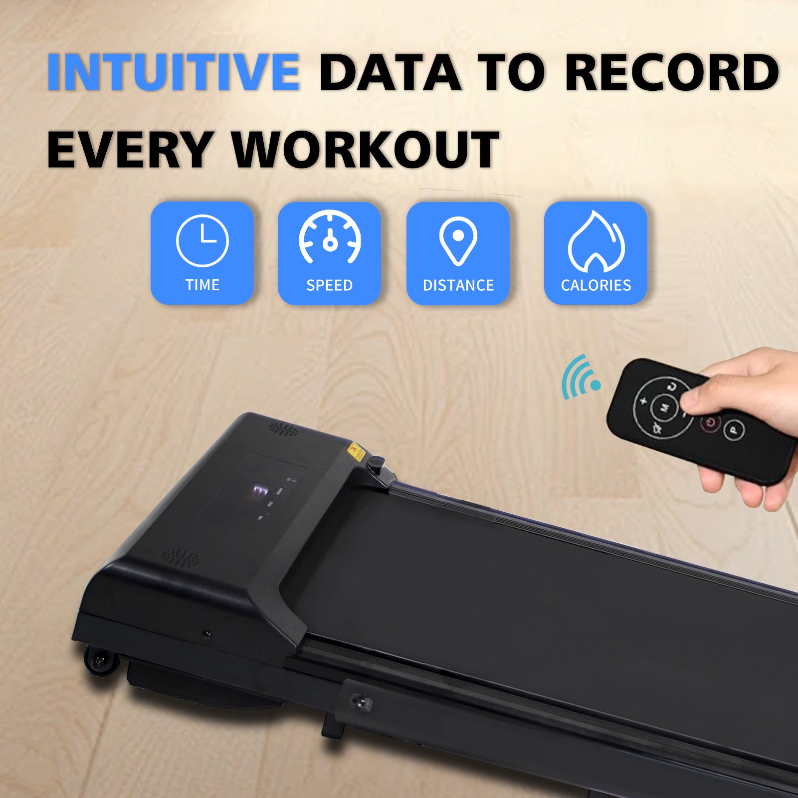 2-in-1 Folding Under Desk Walking Pad