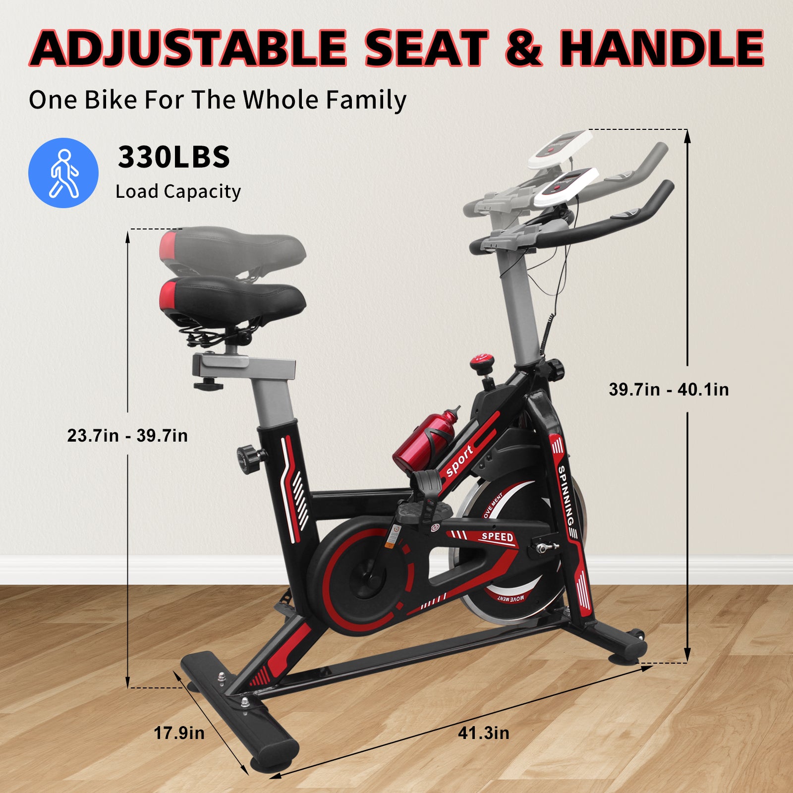 Indoor Exercise Cycling Bike