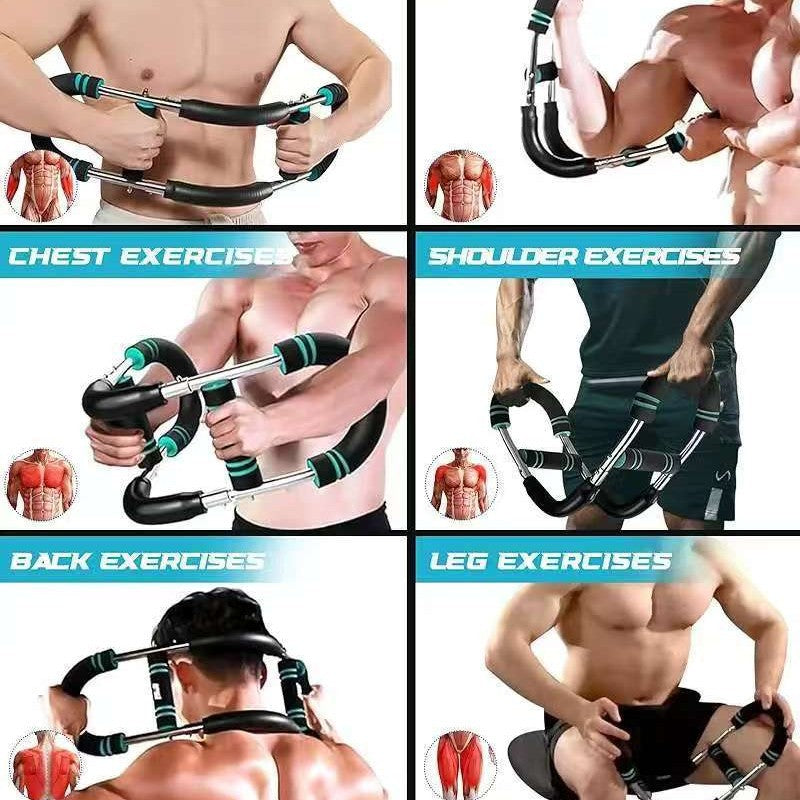Adjustable U-Shaped Chest Strength Trainer