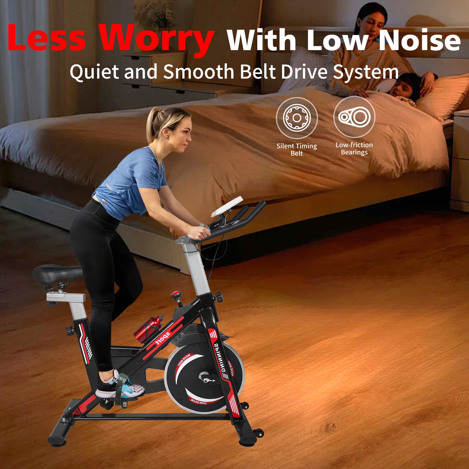 Indoor Exercise Cycling Bike