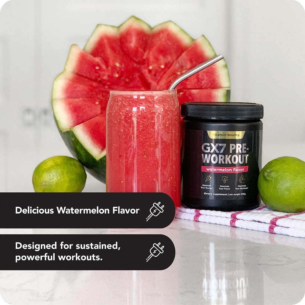 GX7 Watermelon Pre-Workout Supplement