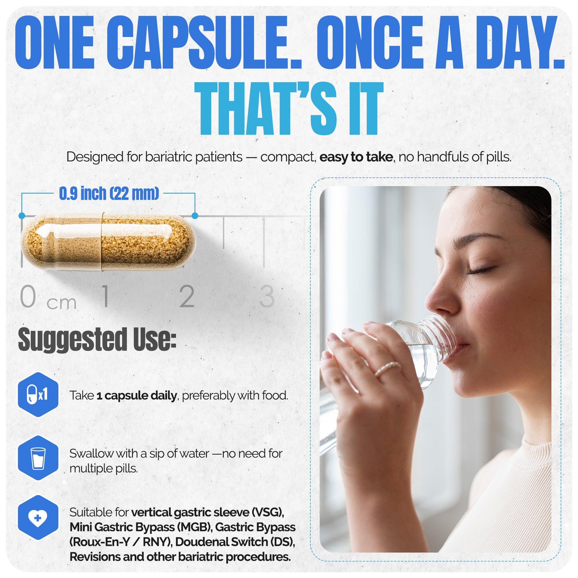 Methylated Bariatric Multivitamin with Iron