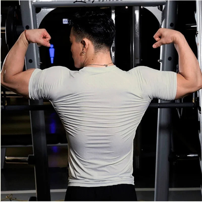 Men's Compression Quick-Dry Fitness Tee