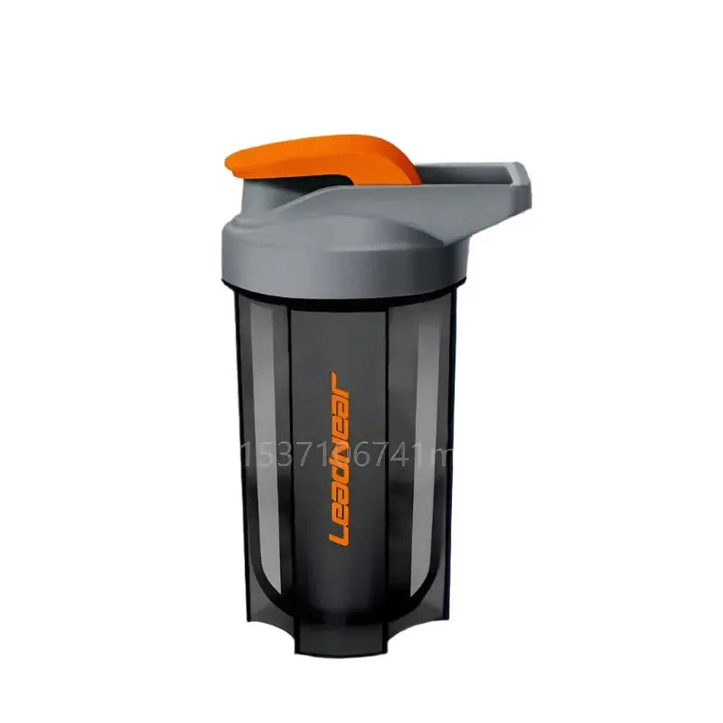 Portable 500ml Fitness Shaker Bottle