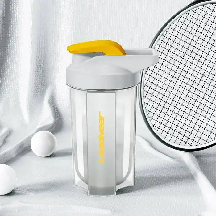 Portable 500ml Fitness Shaker Bottle