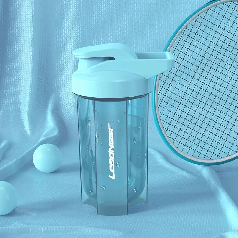 Portable 500ml Fitness Shaker Bottle