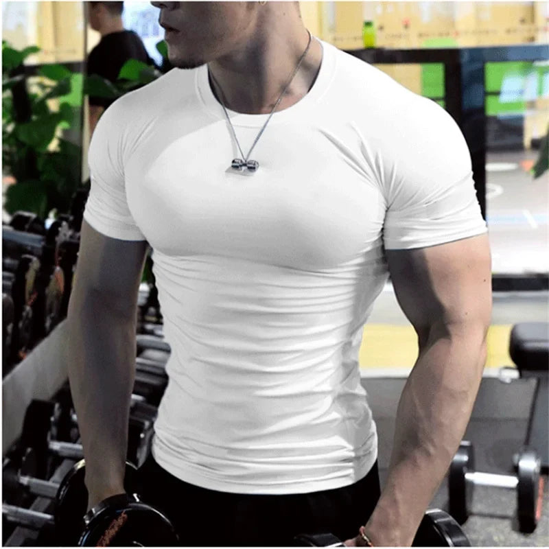 Men's Compression Quick-Dry Fitness Tee