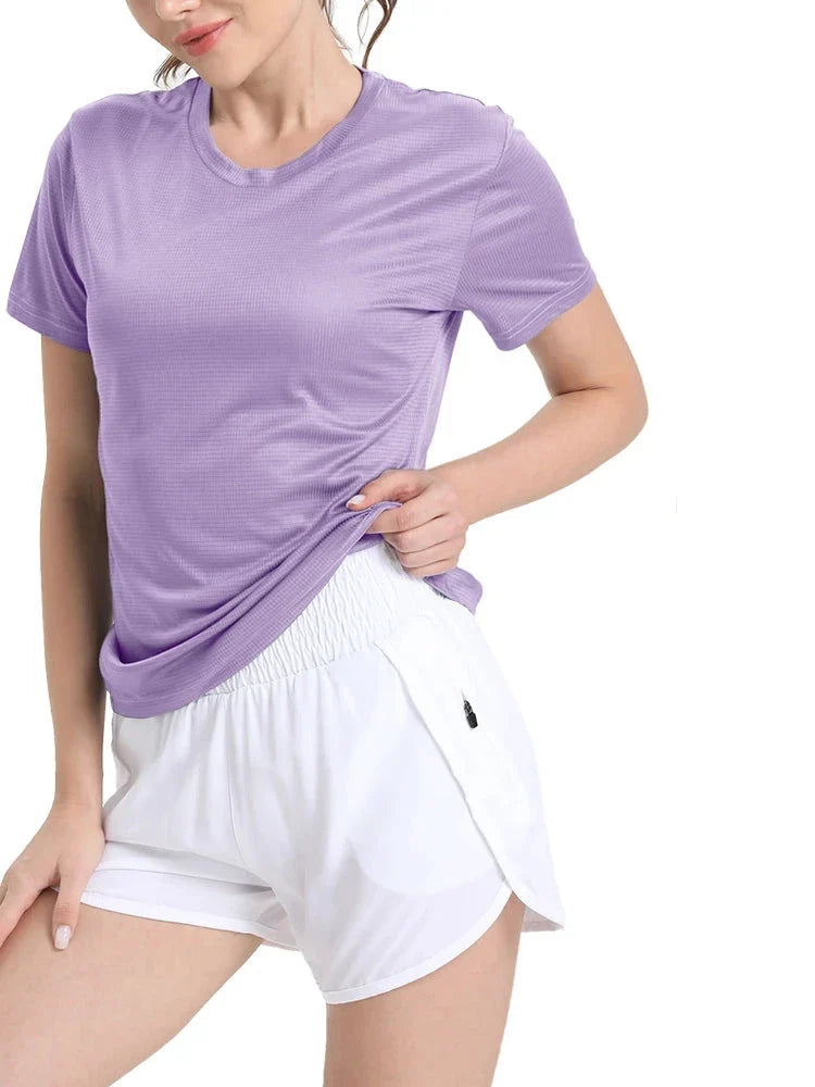Women's Quick-Dry Compression Workout Shirt