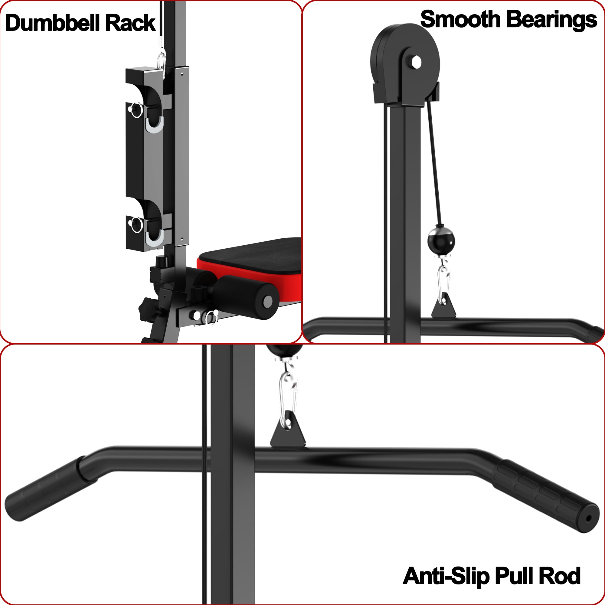 Multi-Functional Adjustable Weight Bench