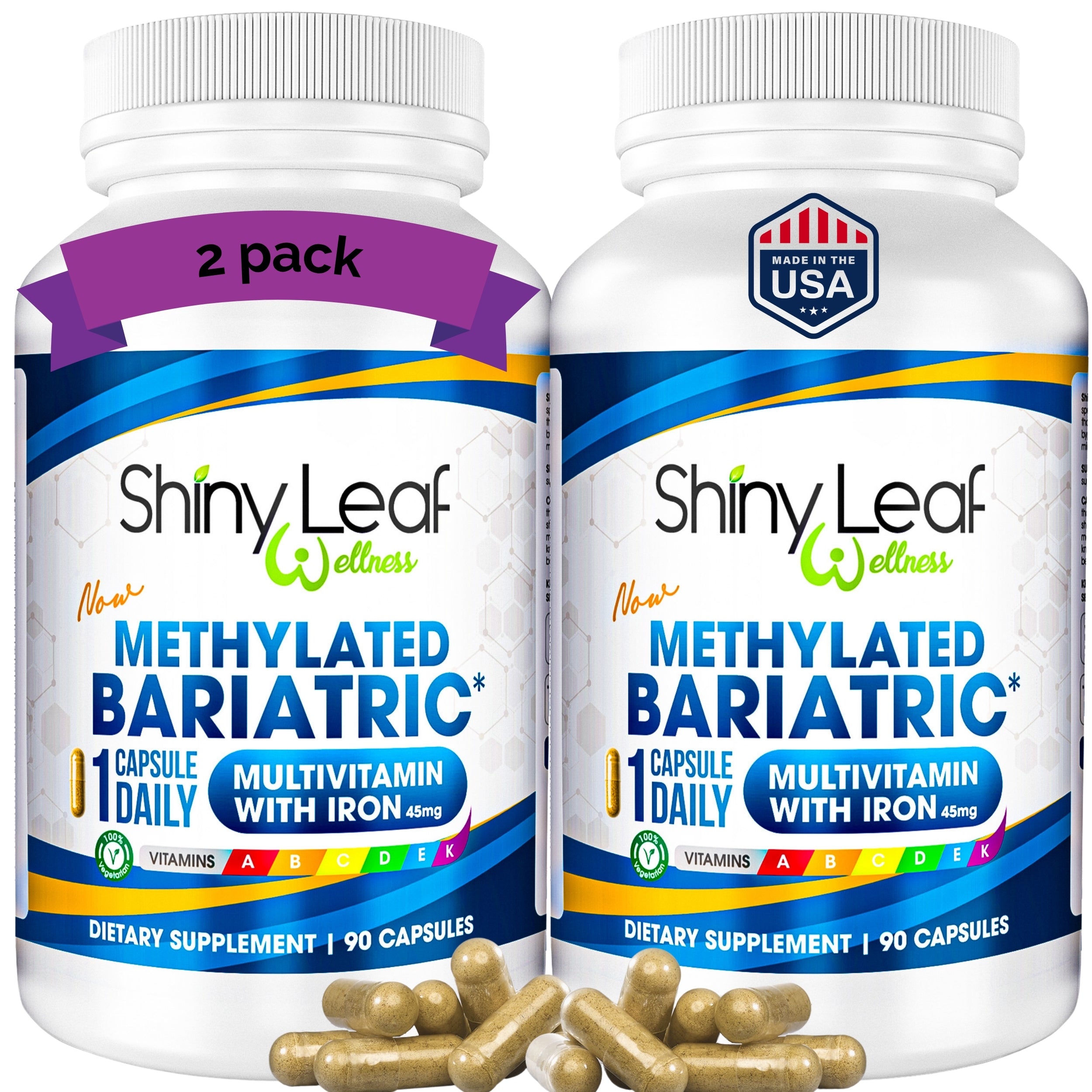 Methylated Bariatric Multivitamin with Iron