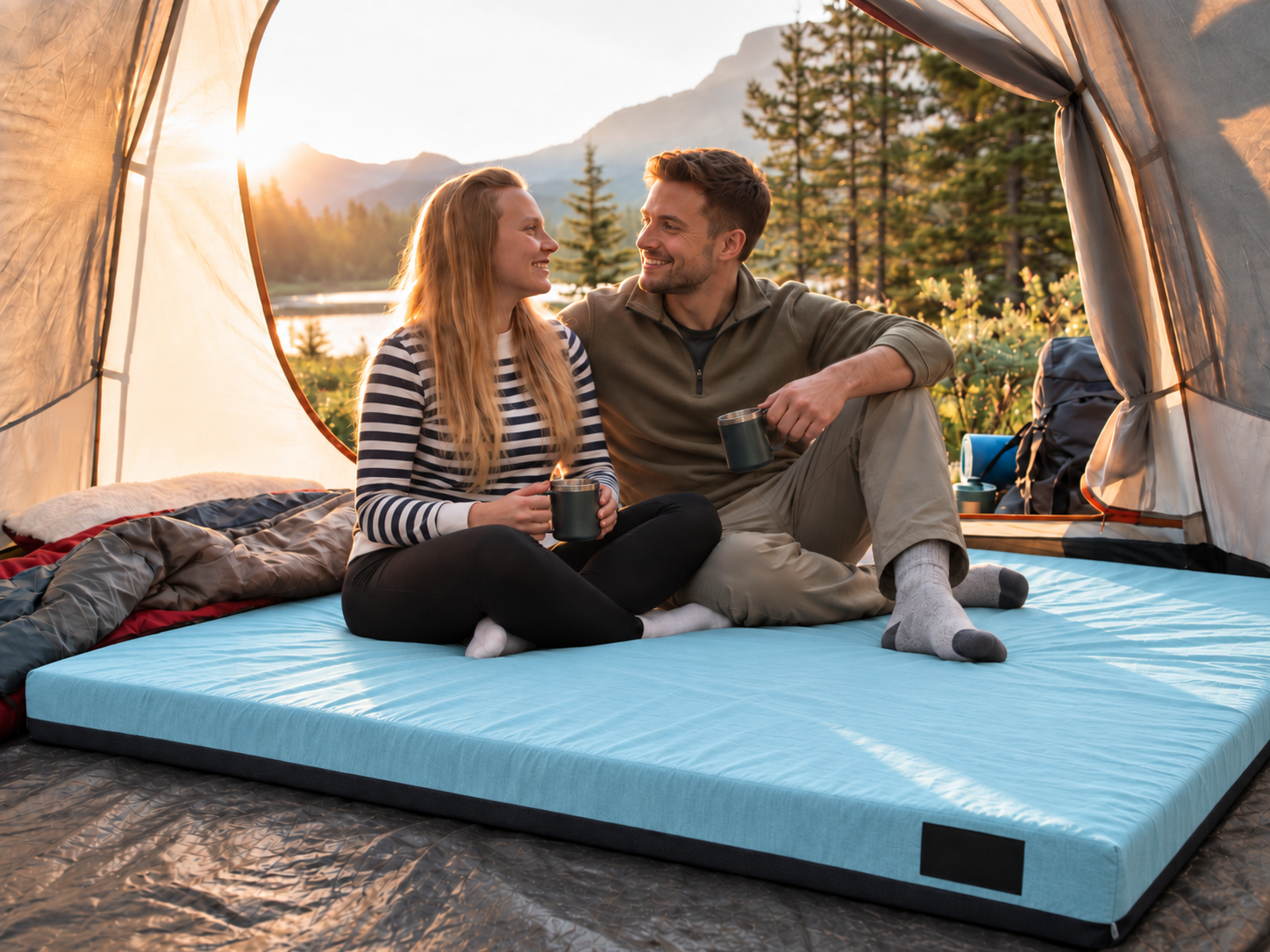 Matrix Air-Cell Memory Foam Camping Mattress