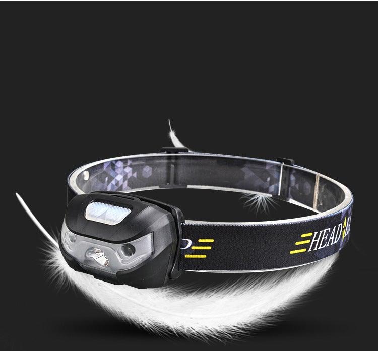 Rechargeable USB LED Motion Sensor Headlamp