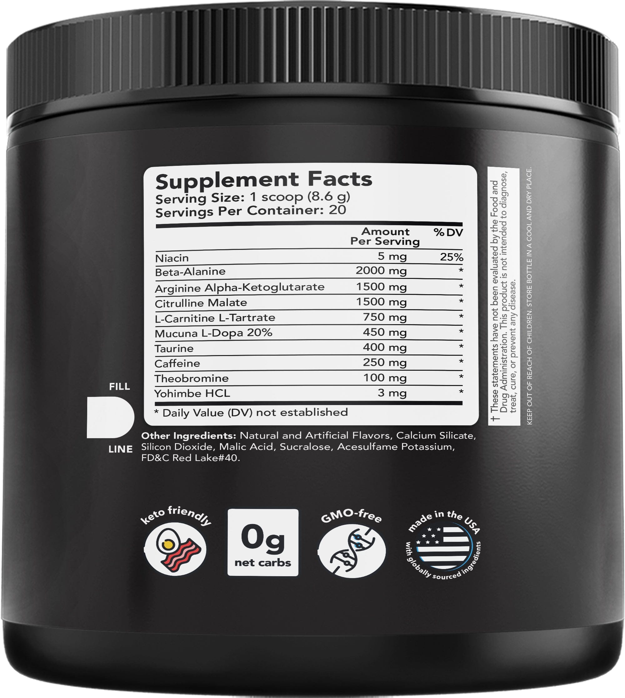 GX7 Watermelon Pre-Workout Supplement